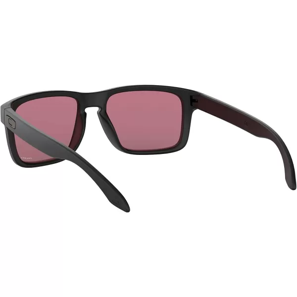 imageOakley Mens Oo9102 Holbrook Square SunglassesMatte BlackPrizm Dark Golf