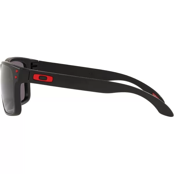 imageOakley Mens Oo9102 Holbrook Square SunglassesMatte BlackPrizm Grey
