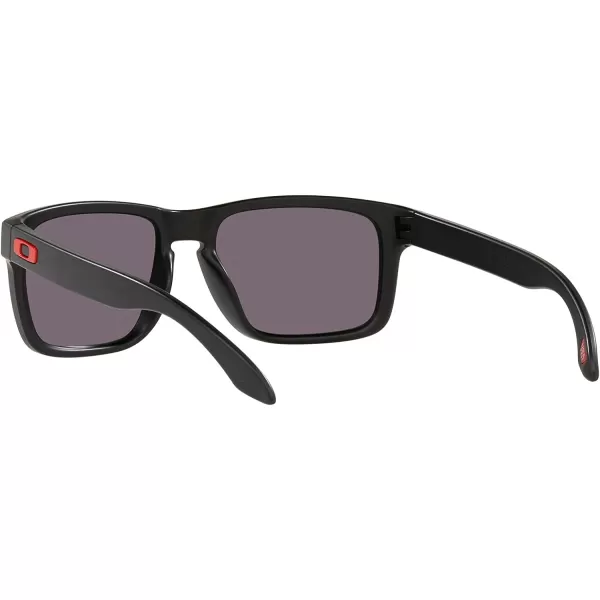 imageOakley Mens Oo9102 Holbrook Square SunglassesMatte BlackPrizm Grey