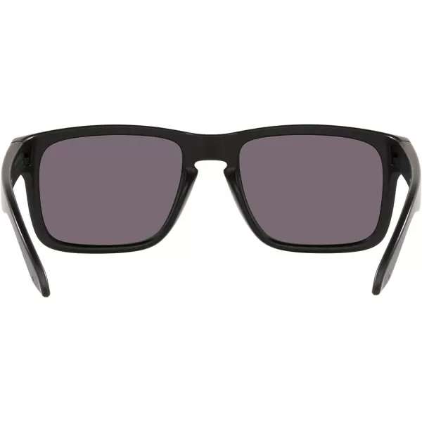 imageOakley Mens Oo9102 Holbrook Square SunglassesMatte BlackPrizm Grey