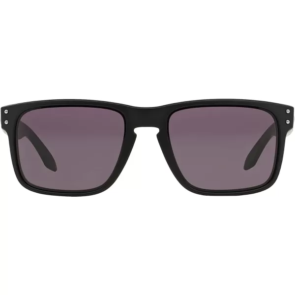 imageOakley Mens Oo9102 Holbrook Square SunglassesMatte BlackWarm Grey