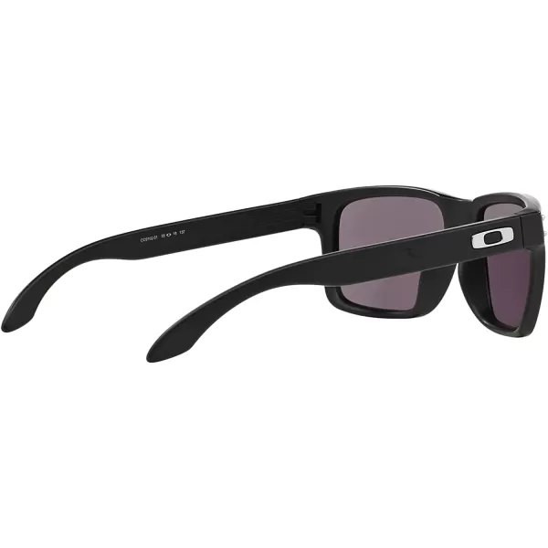 imageOakley Mens Oo9102 Holbrook Square SunglassesMatte BlackWarm Grey