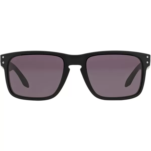 imageOakley Mens Oo9102 Holbrook Square SunglassesMatte BlackWarm Grey