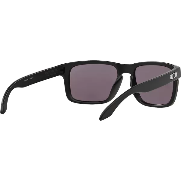 imageOakley Mens Oo9102 Holbrook Square SunglassesMatte BlackWarm Grey