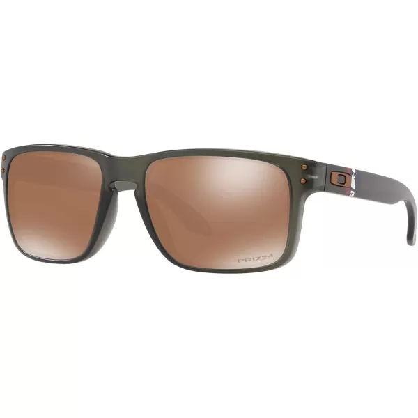 imageOakley Mens Oo9102 Holbrook Square SunglassesMatte Olive InkPrizm Tungsten