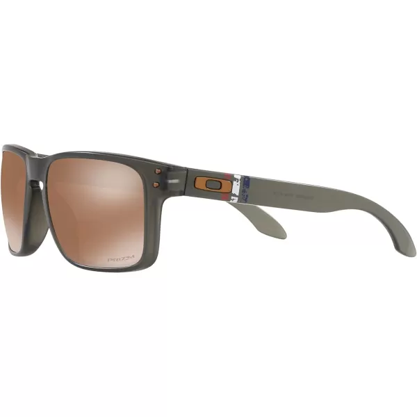imageOakley Mens Oo9102 Holbrook Square SunglassesMatte Olive InkPrizm Tungsten