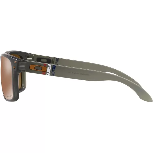imageOakley Mens Oo9102 Holbrook Square SunglassesMatte Olive InkPrizm Tungsten