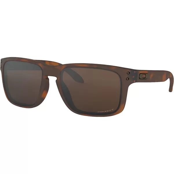 imageOakley Mens Oo9102 Holbrook Square SunglassesMatte TortoisePrizm Tungsten Polarized