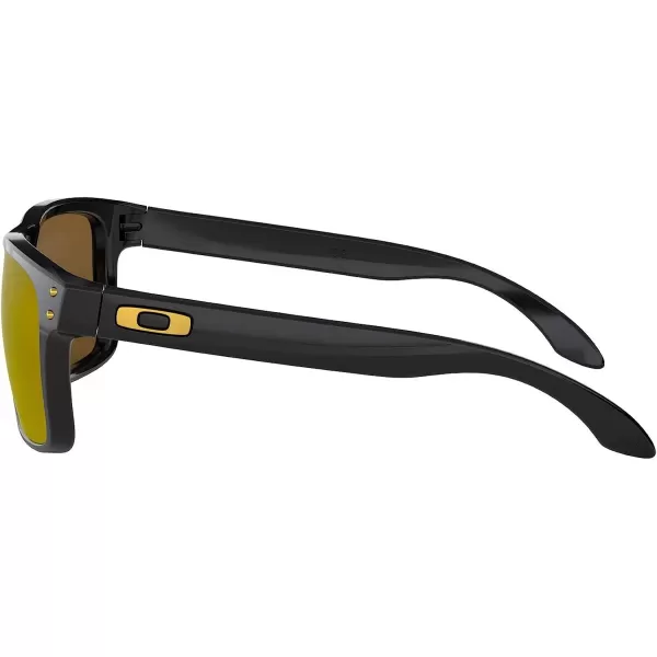 imageOakley Mens Oo9102 Holbrook Square SunglassesPolished Black24k Iridium