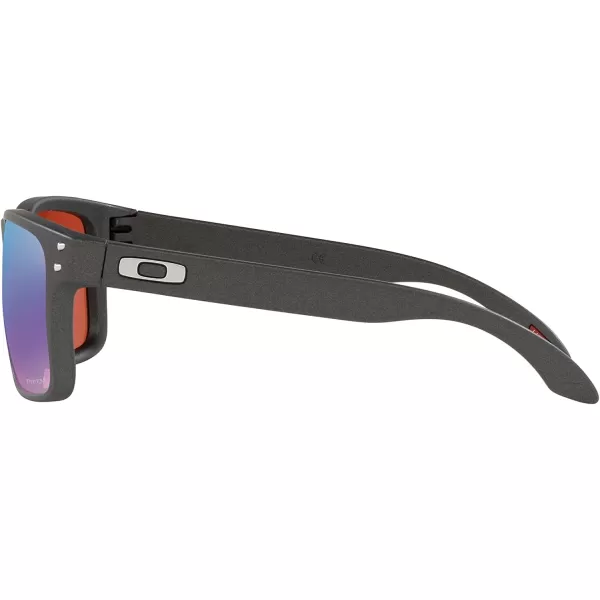 imageOakley Mens Oo9102 Holbrook Square SunglassesSteelPrizm Snow Sapphire
