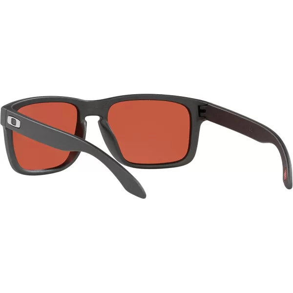 imageOakley Mens Oo9102 Holbrook Square SunglassesSteelPrizm Snow Sapphire