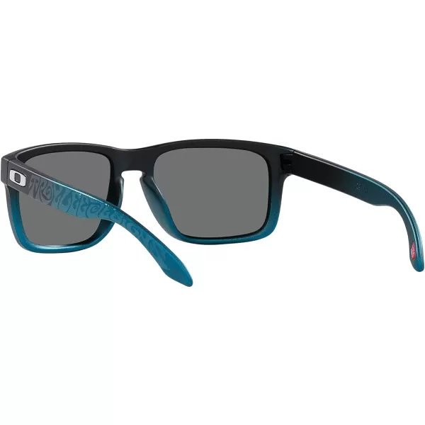 imageOakley Mens Oo9102 Holbrook Square SunglassesTld Blue FadePrizm Black