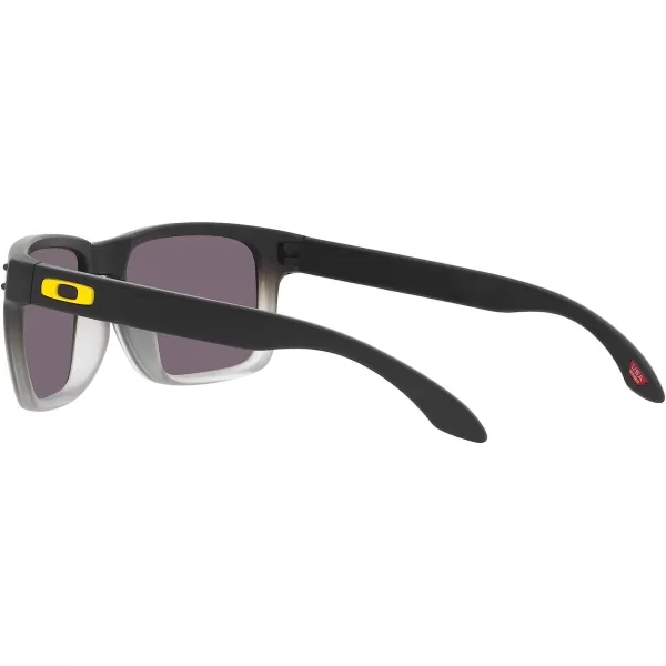 imageOakley Mens Oo9102 Holbrook Square SunglassesTour De France Matte Black FadePrizm Grey