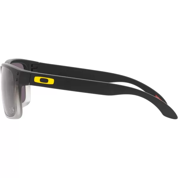 imageOakley Mens Oo9102 Holbrook Square SunglassesTour De France Matte Black FadePrizm Grey