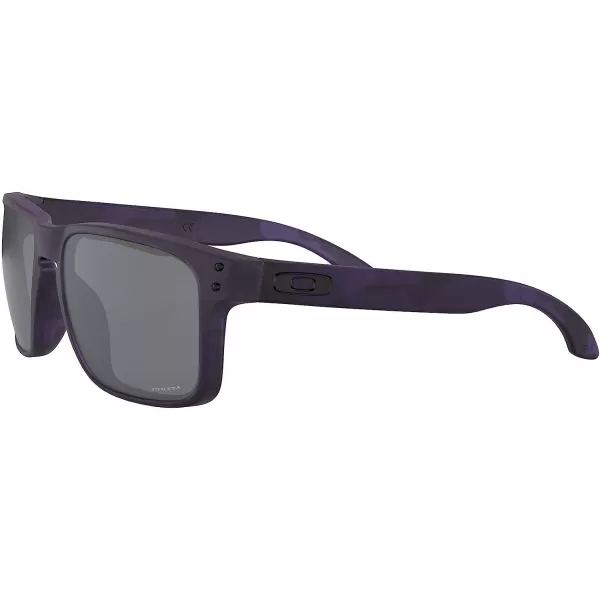 imageOakley Mens Oo9102 Holbrook Square SunglassesTranslucent Purple ShadowPrizm Black