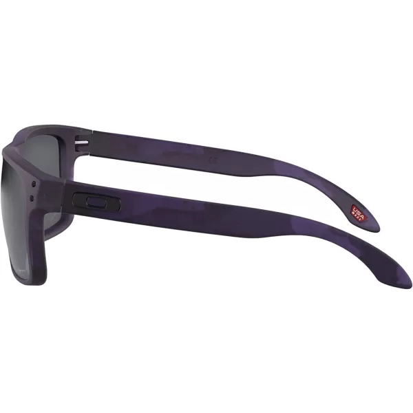 imageOakley Mens Oo9102 Holbrook Square SunglassesTranslucent Purple ShadowPrizm Black