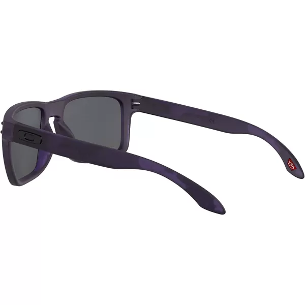 imageOakley Mens Oo9102 Holbrook Square SunglassesTranslucent Purple ShadowPrizm Black