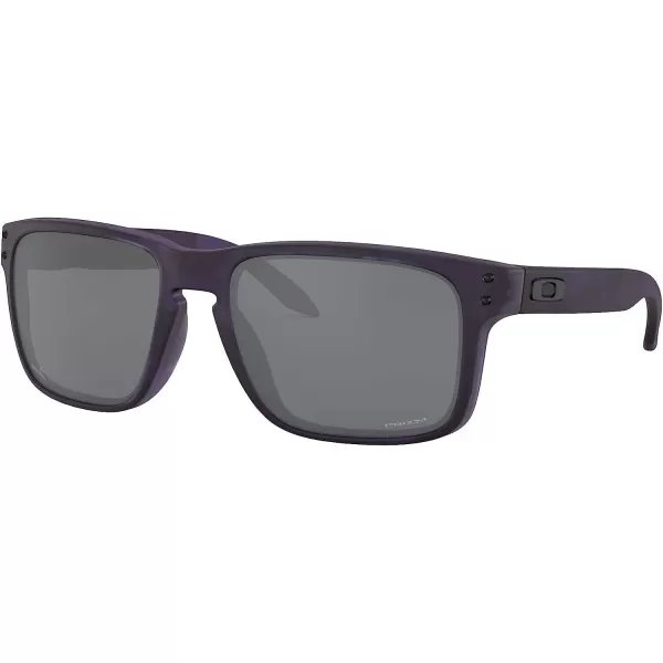 imageOakley Mens Oo9102 Holbrook Square SunglassesTranslucent Purple ShadowPrizm Black