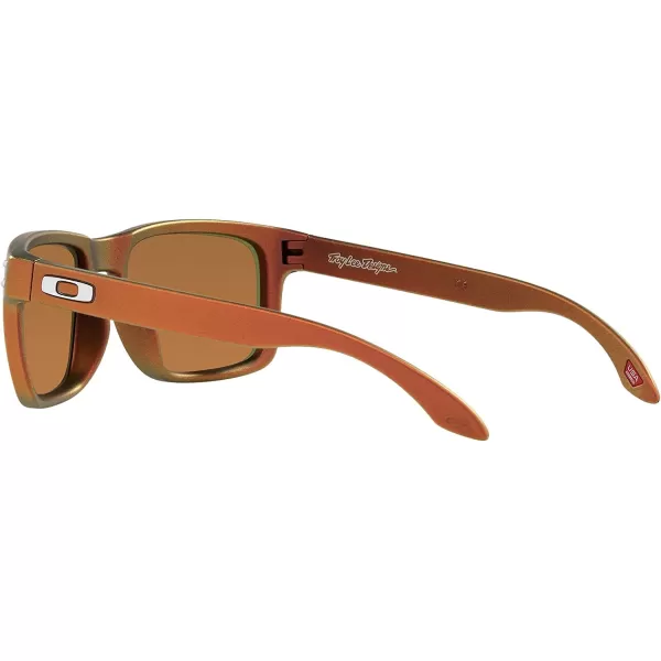 imageOakley Mens Oo9102 Holbrook Square SunglassesTroy Lee Designs Red Gold ShiftPrizm Ruby Alt Iridium