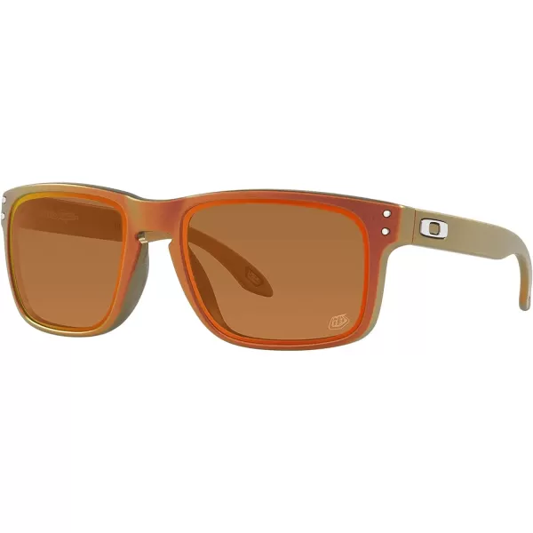 imageOakley Mens Oo9102 Holbrook Square SunglassesTroy Lee Designs Red Gold ShiftPrizm Ruby Alt Iridium