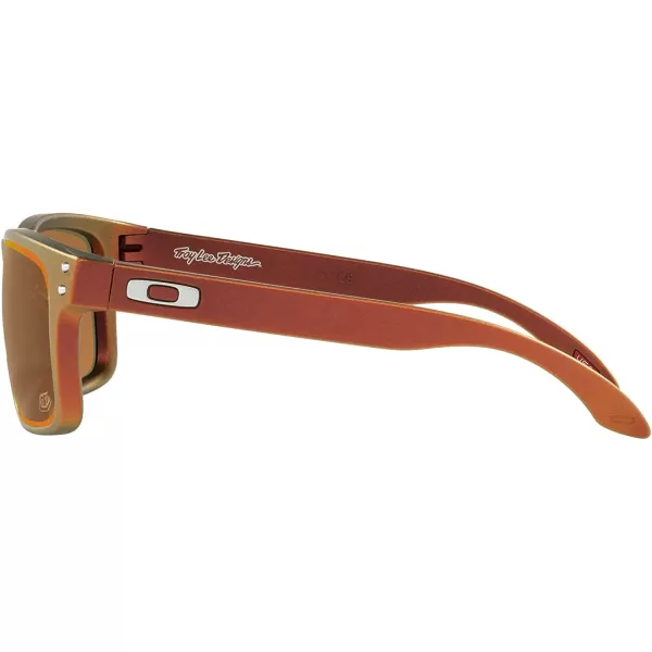 imageOakley Mens Oo9102 Holbrook Square SunglassesTroy Lee Designs Red Gold ShiftPrizm Ruby Alt Iridium