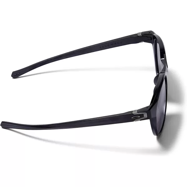 imageOakley Mens Oo9126f Reedmace Low Bridge Fit Round SunglassesBlack InkPrizm Grey