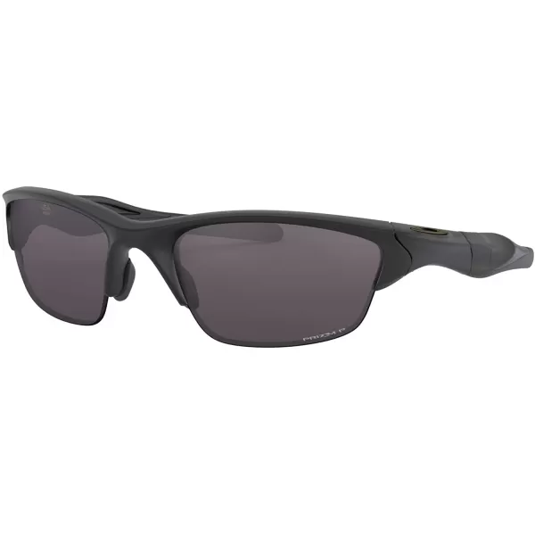 imageOakley Mens Oo9144 Half Jacket 20 SunglassesMatte BlackPrizm Grey Polarized