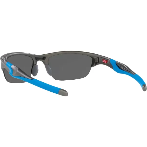 imageOakley Mens Oo9153 Half Jacket 20 Low Bridge Fit Rectangular SunglassesLeadPrizm Black
