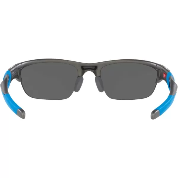 imageOakley Mens Oo9153 Half Jacket 20 Low Bridge Fit Rectangular SunglassesLeadPrizm Black