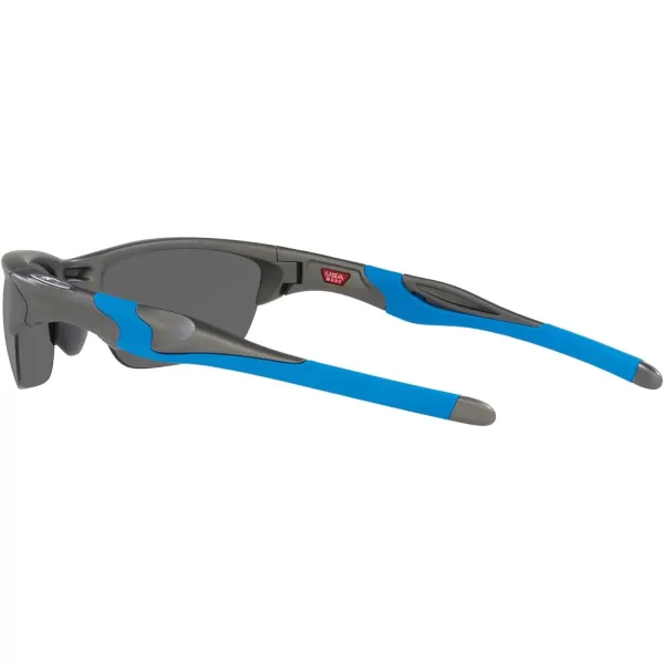 imageOakley Mens Oo9153 Half Jacket 20 Low Bridge Fit Rectangular SunglassesLeadPrizm Black