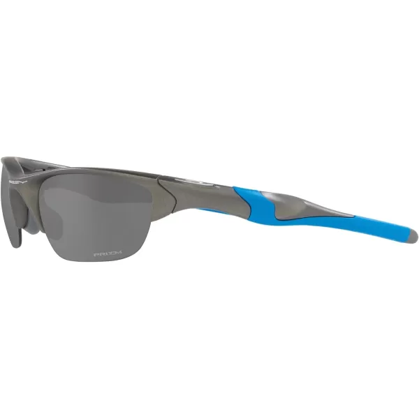 imageOakley Mens Oo9153 Half Jacket 20 Low Bridge Fit Rectangular SunglassesLeadPrizm Black