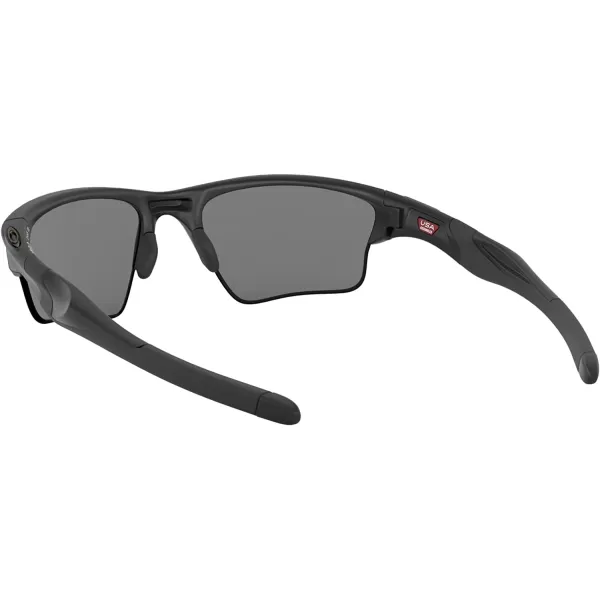 imageOakley Mens Oo9154 Half Jacket 20 XL Rectangular SunglassesMatte BlackGrey Polarized