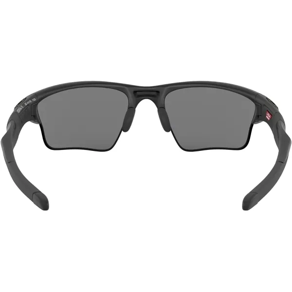 imageOakley Mens Oo9154 Half Jacket 20 XL Rectangular SunglassesMatte BlackGrey Polarized