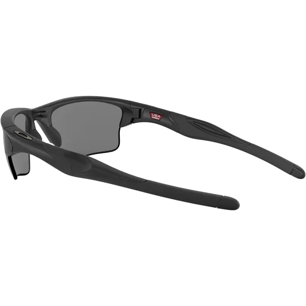 imageOakley Mens Oo9154 Half Jacket 20 XL Rectangular SunglassesMatte BlackGrey Polarized