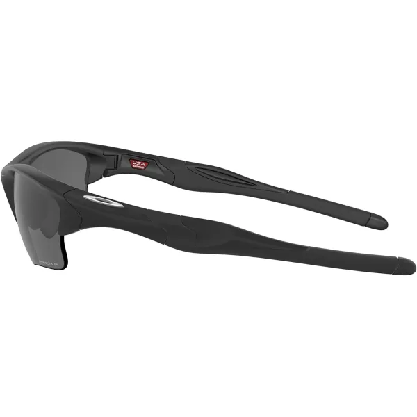 imageOakley Mens Oo9154 Half Jacket 20 XL Rectangular SunglassesMatte BlackPrizm Black Polarized