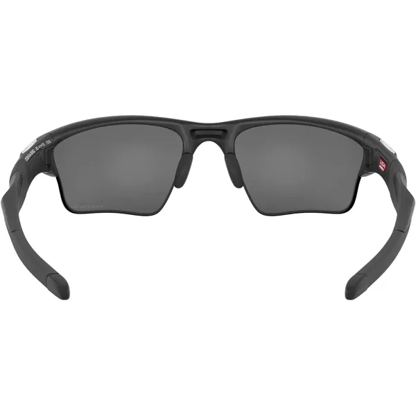 imageOakley Mens Oo9154 Half Jacket 20 XL Rectangular SunglassesMatte BlackPrizm Black Polarized
