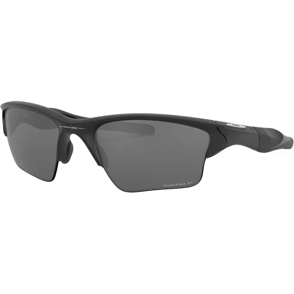 imageOakley Mens Oo9154 Half Jacket 20 XL Rectangular SunglassesMatte BlackPrizm Black Polarized