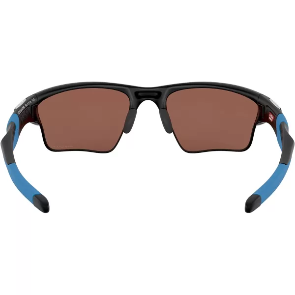 imageOakley Mens Oo9154 Half Jacket 20 XL Rectangular SunglassesMatte BlackPrizm Deep Water Polarized