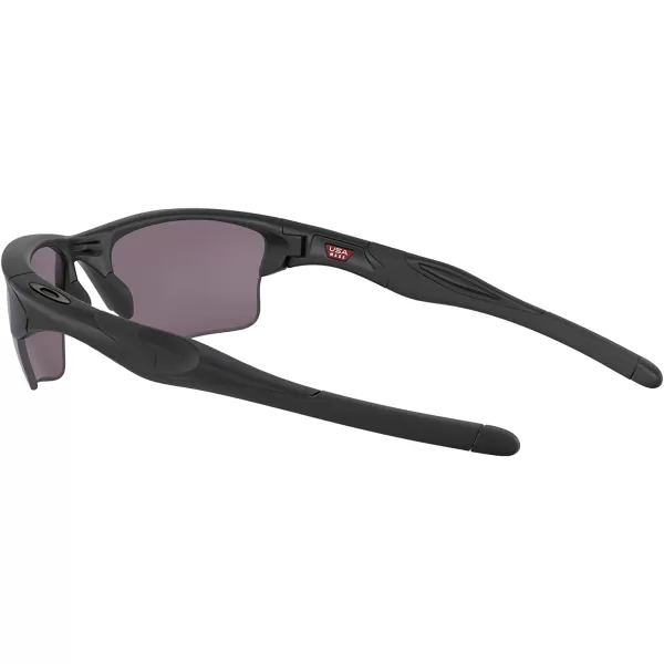 imageOakley Mens Oo9154 Half Jacket 20 XL Rectangular SunglassesMatte BlackPrizm Grey