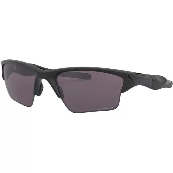 imageOakley Mens Oo9154 Half Jacket 20 XL Rectangular SunglassesMatte BlackPrizm Grey Polarized