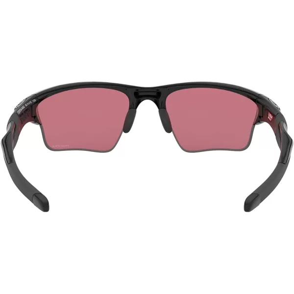 imageOakley Mens Oo9154 Half Jacket 20 XL Rectangular SunglassesPolished BlackPrizm Dark Golf
