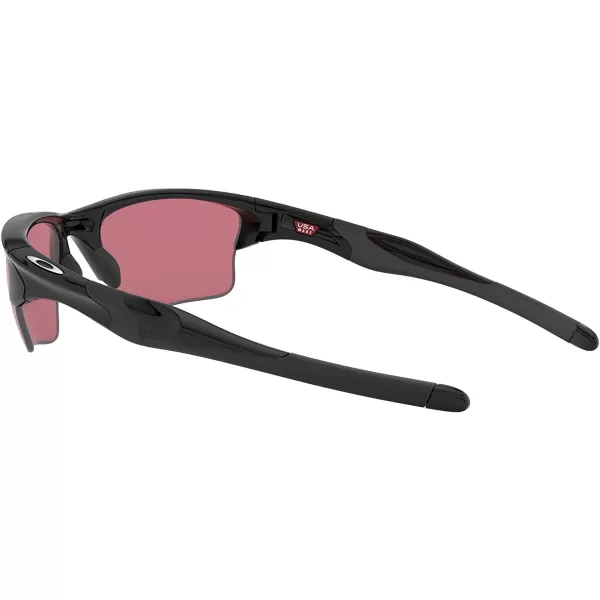 imageOakley Mens Oo9154 Half Jacket 20 XL Rectangular SunglassesPolished BlackPrizm Dark Golf