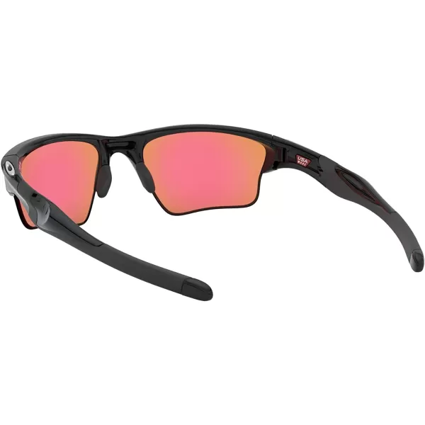 imageOakley Mens Oo9154 Half Jacket 20 XL Rectangular SunglassesPolished BlackPrizm Golf