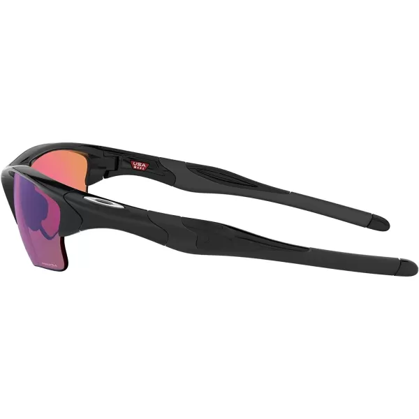 imageOakley Mens Oo9154 Half Jacket 20 XL Rectangular SunglassesPolished BlackPrizm Golf