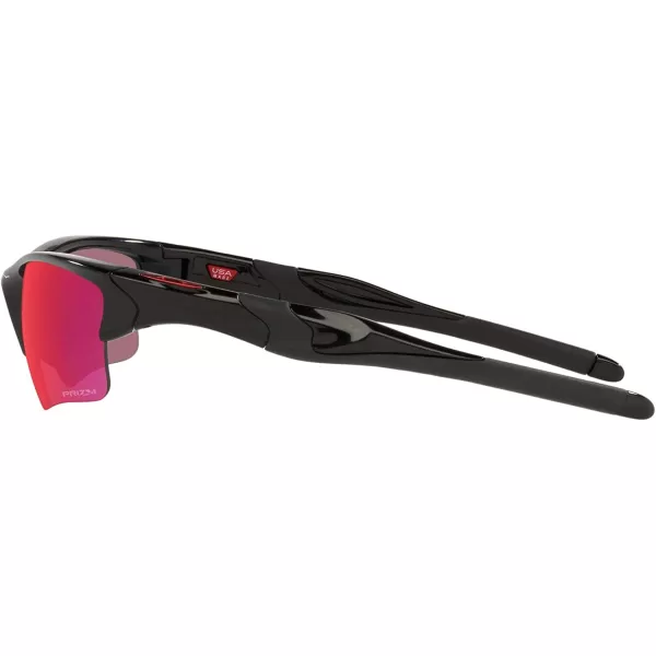 imageOakley Mens Oo9154 Half Jacket 20 XL Rectangular SunglassesPolished BlackPrizm Road