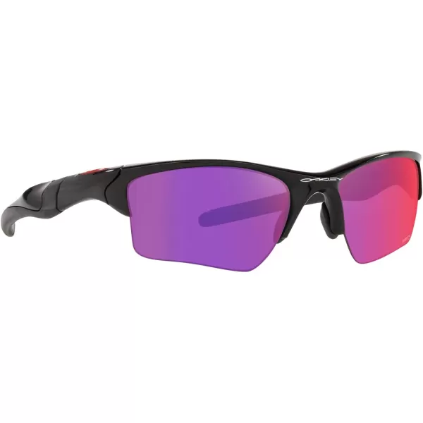 imageOakley Mens Oo9154 Half Jacket 20 XL Rectangular SunglassesPolished BlackPrizm Road
