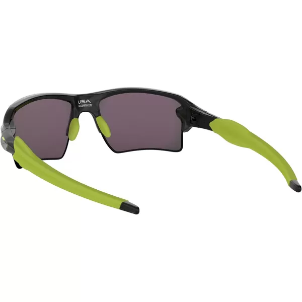 imageOakley Mens Oo9188 Flak 20 XL Rectangular SunglassesBlack InkJade Iridium Polarized