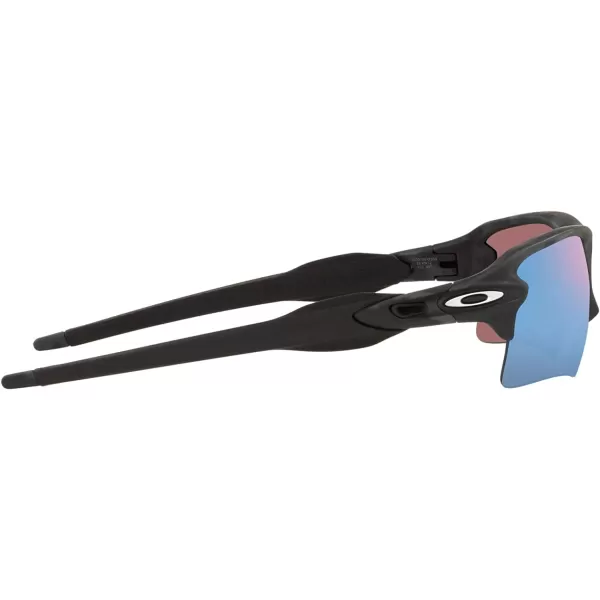 imageOakley Mens Oo9188 Flak 20 XL Rectangular SunglassesMatte Black CamoPrizm Deep Water Polarized