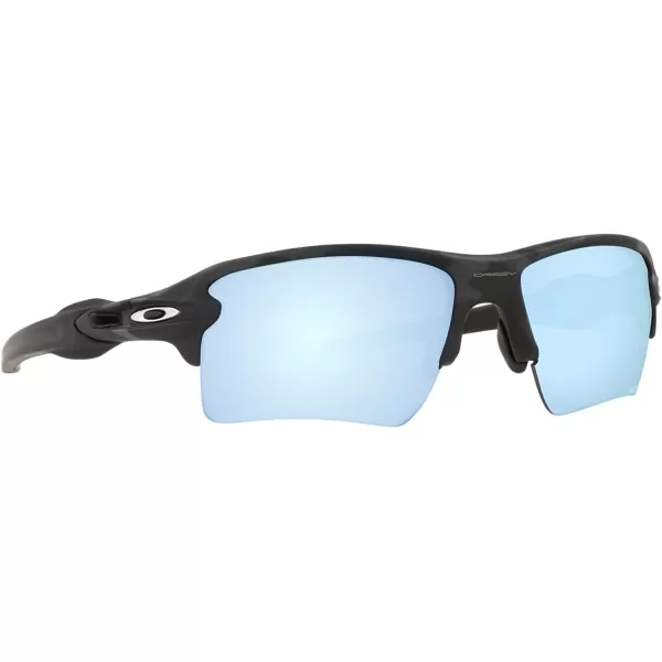 imageOakley Mens Oo9188 Flak 20 XL Rectangular SunglassesMatte Black CamoPrizm Deep Water Polarized