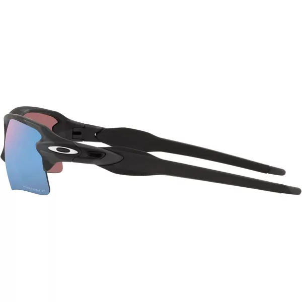 imageOakley Mens Oo9188 Flak 20 XL Rectangular SunglassesMatte Black CamoPrizm Deep Water Polarized